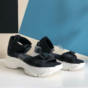 FASHION NOVA platform sandals